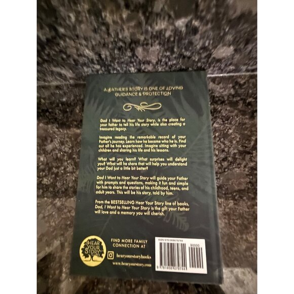 Dad I Want To Hear Your Story Guided Journal Book For Fathers Grandfathers - Picture 9 of 14